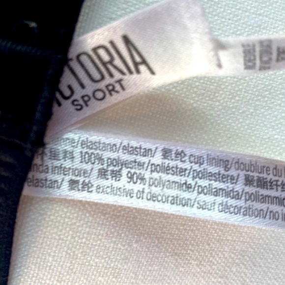 Victoria Sport Victorias Secret Incredible Blue Mesh Sport Bra Size 34DD - Picture 8 of 9